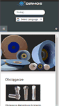 Mobile Screenshot of diamos.eu
